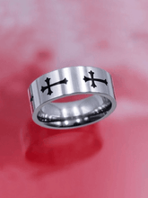 Cross Pattern Ring